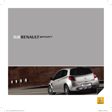 Manuel du propriétaire | Renault Clio Manuel utilisateur | Fixfr