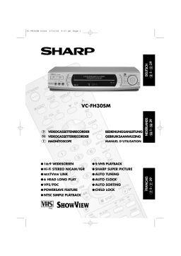 Sharp VC-FH30SM Manuel utilisateur