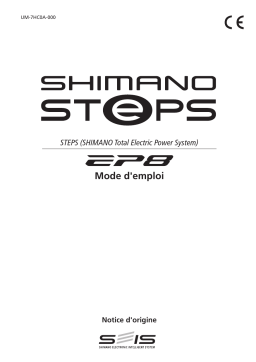 Shimano DU-EP800 Unité d'entraînement Manuel utilisateur