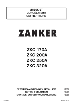 ZANKER ZKC320 Manuel utilisateur