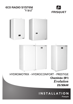 FRISQUET PRESTIGE EVOLUTION VISIO 25KW Manuel utilisateur