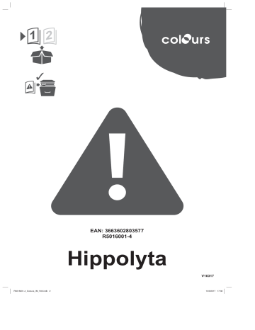 Colours Hippolyta Mode d'emploi | Fixfr