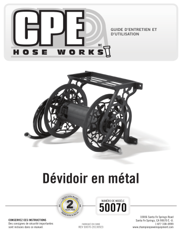 Champion Power Equipment 50070 Manuel utilisateur | Fixfr