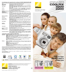 Nikon Coolpix 2200 Manuel utilisateur