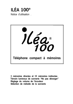 FRANCE TELECOM ILEA 100 Manuel utilisateur