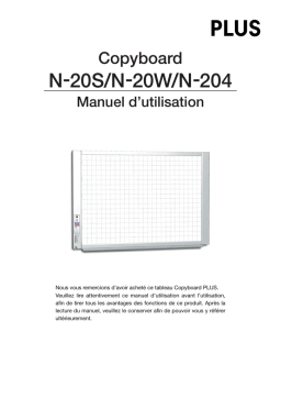 Plus N-20S, N-20W Manuel utilisateur