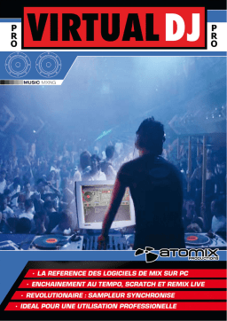 Virtual DJ version 3.x Pro Manuel utilisateur