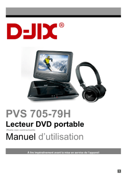 D-JIX PVS705-79H Manuel utilisateur