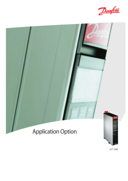 Danfoss VLT 5000 Guide d'installation