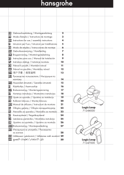 Hansgrohe Hansgroh Mode d'emploi