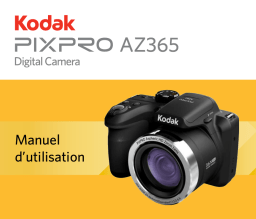 Kodak PixPro AZ-365 Manuel utilisateur