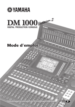 Yamaha DM1000V2 Manuel utilisateur