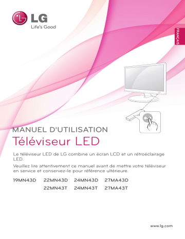 Manuel du propriétaire | LG 22mn43t Manuel utilisateur | Fixfr