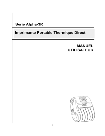 TSC ALPHA-3R Manuel utilisateur | Fixfr