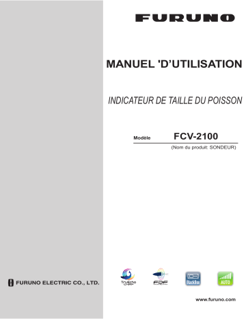 Furuno FCV2100 Manuel utilisateur | Fixfr