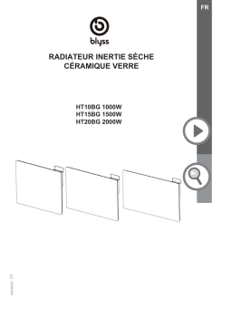 Blyss HT15GB Manuel utilisateur