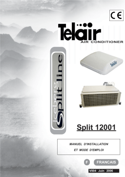 Telair Split 12001 Manuel utilisateur