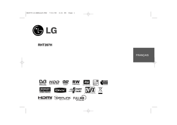 LG RHT397H Manuel du propriétaire | Fixfr