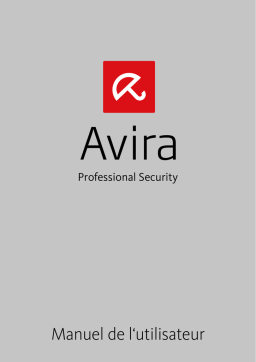 AVIRA PROFESSIONAL SECURITY Manuel utilisateur