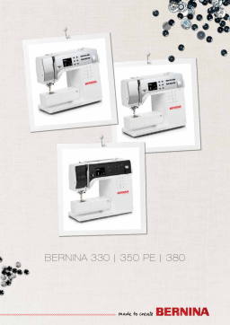 Bernina 350 Manuel utilisateur