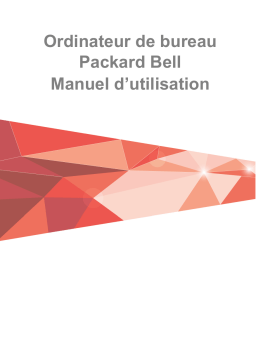 Packard Bell Imedia Manuel utilisateur