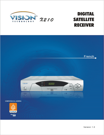 Manuel du propriétaire | Vision Technology X210 Manuel utilisateur | Fixfr