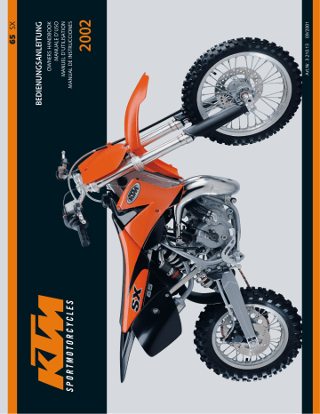 Manuel du propriétaire | KTM 65 SX Manuel utilisateur | Fixfr