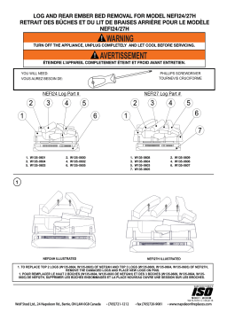Napoleon NEFI24H Woodland 24-in Electric Log Set Guide d'installation