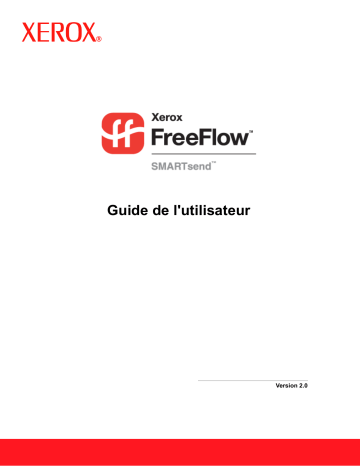 Xerox SmartSend Mode d'emploi | Fixfr