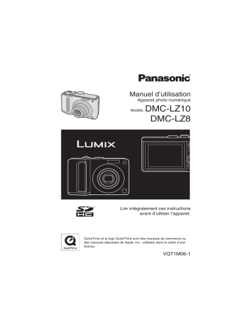 DMC LZ8 | Panasonic DMC LZ10 Manuel utilisateur | Fixfr