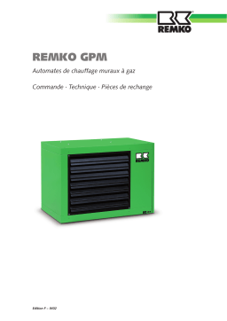 Remko GPM 75 Manuel utilisateur