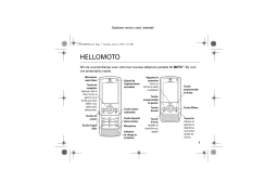 Motorola MOTO Z8 Manuel utilisateur