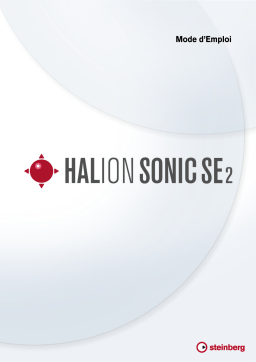 Steinberg HALion Sonic SE2 Mode d'emploi