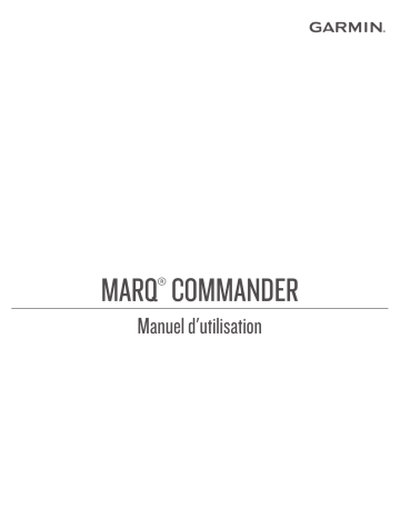 Garmin Marq Commander Manuel utilisateur | Fixfr