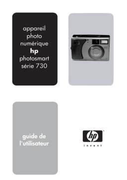 HP PhotoSmart 730 Serie Manuel utilisateur