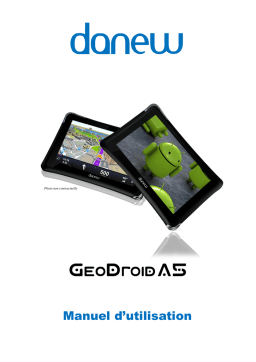 danew GeoDroid A5 Manuel utilisateur