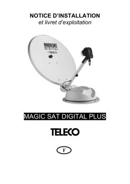 Teleco Magic Sat Digital Plus Manuel utilisateur