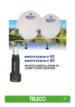 Teleco MotoSat 65/85 LNB S1 Manuel utilisateur
