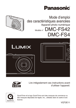 Panasonic DMC FS54 Mode d'emploi