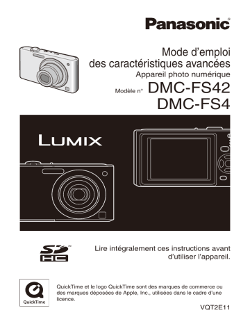 DMC FS42 | Panasonic DMC FS54 Mode d'emploi | Fixfr