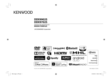 DDX 9702 S | Kenwood DDX 9902 S Mode d'emploi | Fixfr