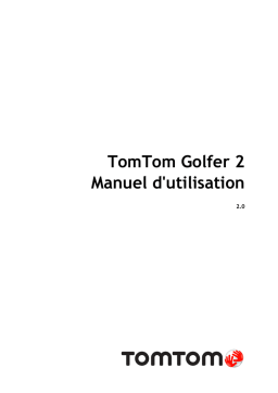 TomTom Golfer 2 Manuel utilisateur