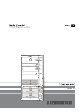 Liebherr CPESF 4613 COMFORT Manuel utilisateur