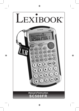 Lexibook SC500FR Manuel utilisateur