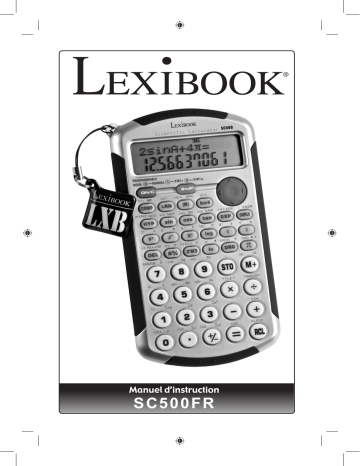 Manuel du propriétaire | Lexibook SC500FR Manuel utilisateur | Fixfr