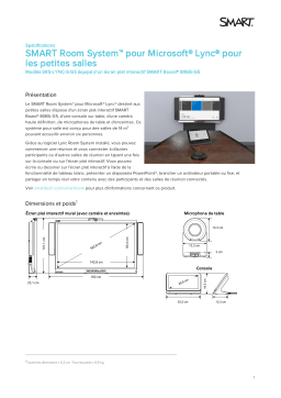 SMART Technologies SRS-LYNC-S-G5 (one 8065i-G5) spécification