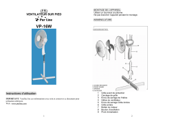 PUR LINE VP-16W Manuel utilisateur