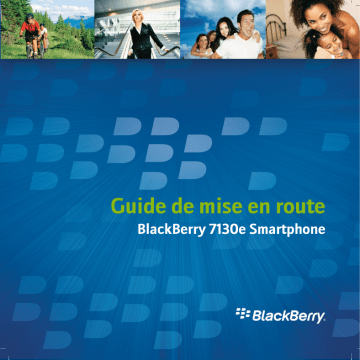 Manuel du propriétaire | Blackberry 7100 Manuel utilisateur | Fixfr