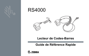 Manuel du propriétaire | Zebra RS4000 Manuel utilisateur | Fixfr