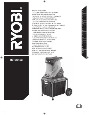 Ryobi RSH2545B 2500W 45mm Mode d'emploi | Fixfr
